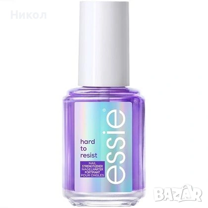 ESSIE HARD TO RESIST VIOLET Лак- заздравител- жълтеещи нокти, Coconuts For You, снимка 3 - Продукти за маникюр - 53139820