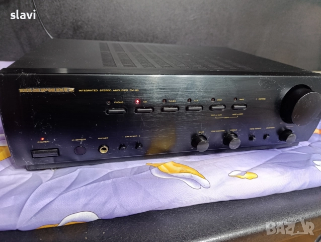 Усилвател Marantz PM-53, снимка 8 - Ресийвъри, усилватели, смесителни пултове - 52653340