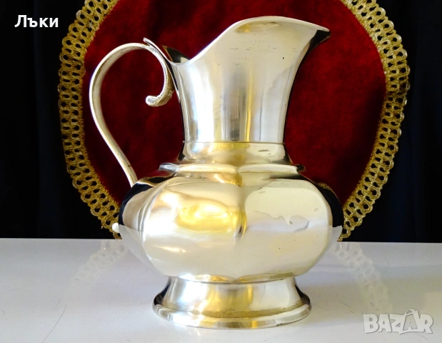 Бронзова кана за вино Art Deco,500 мл. , снимка 3 - Антикварни и старинни предмети - 53357210