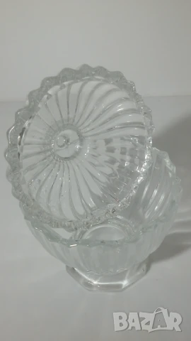Стъклен или кристален държач за бонбони, снимка 3 - Прибори за хранене, готвене и сервиране - 51055428
