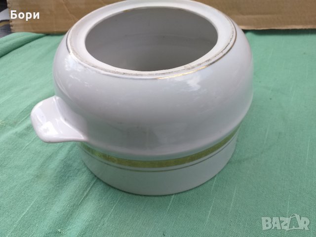 Български порцелан супник, снимка 7 - Чинии - 34572082