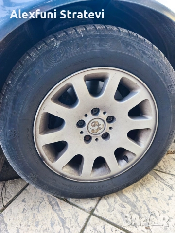 джанти с гуми бмв е38 225/60/16, снимка 3 - Гуми и джанти - 52658923
