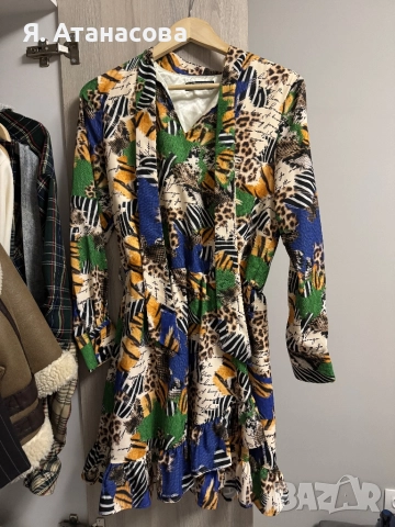 Wild Dreams Ruffles рокля Alessa, снимка 5 - Рокли - 52581033