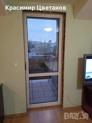 Балконска алуминиева врата 88х215см лява – 1 брой, снимка 7 - Други - 51518140