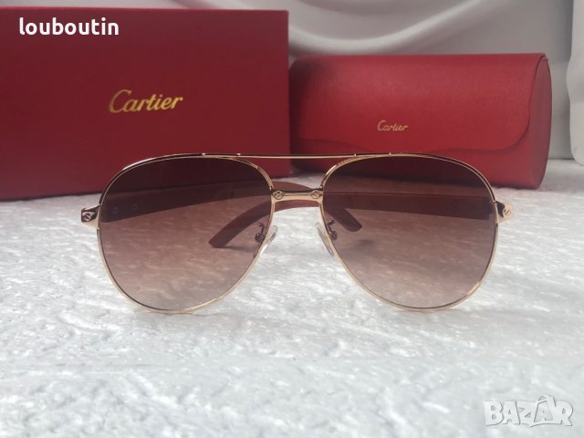 Cartier 2022 мъжки слънчеви очила, снимка 3 - Слънчеви и диоптрични очила - 38199563