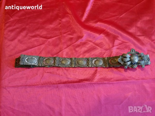 Уникален Автеничен Рядък ОСМАНСКИ Колан , снимка 3 - Антикварни и старинни предмети - 27448763