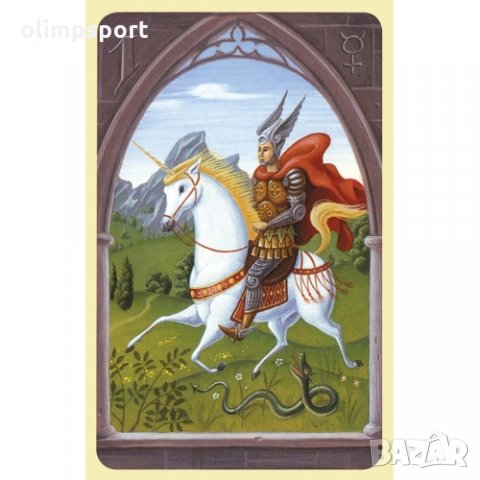 карти оракул AGM MYSTICAL LENORMAND  нови Тази колода с 36 карти насърчава читателите да изследват с, снимка 4 - Карти за игра - 32694083