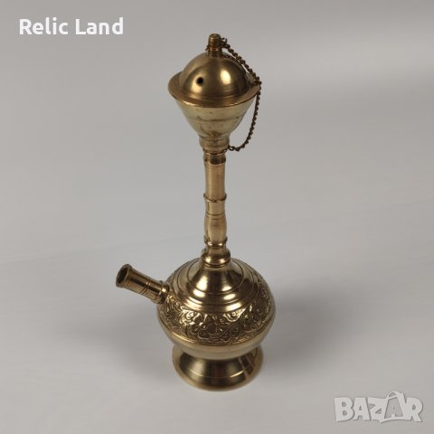 Наргиле месинг, снимка 2 - Антикварни и старинни предмети - 43887368