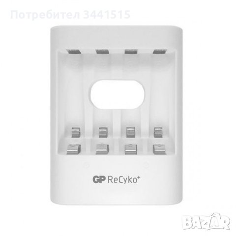 Зарядно устройство GP U411 комплект с 4 батерии АА, R6, 2000mAh и USB зарядно , снимка 2 - Друга електроника - 43861838