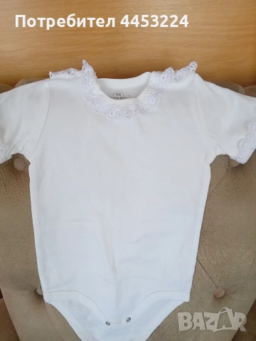 Бебешки блузки и бодита-блузки с дантелки, снимка 14 - Бебешки блузки - 50894097