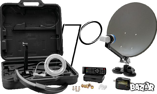 Къмпинг сателитна система с приемник XORO MCA38HDS с LNB , снимка 2 - Приемници и антени - 17456679