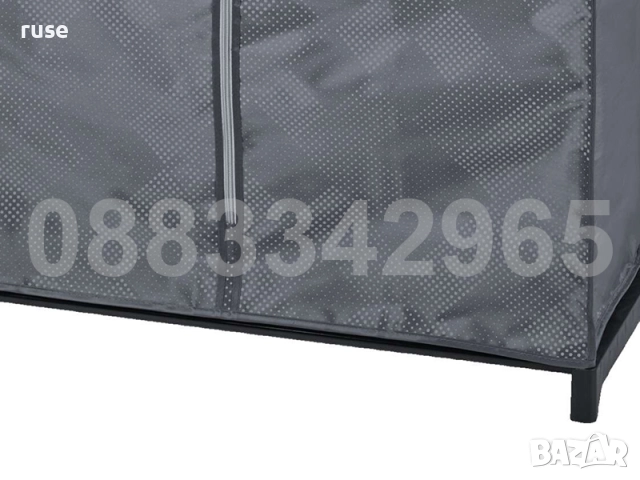 НОВИ! Текстилен гардероб 75 х 145 x 50 см, снимка 5 - Гардероби - 52817838
