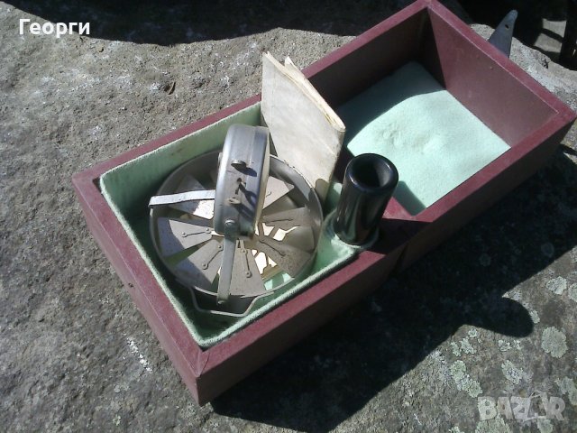 Механичен анемометър/ветромер АСО-3,диапазон 0,3 - 5 м/с, сделано в СССР , снимка 3 - Други инструменти - 39712585