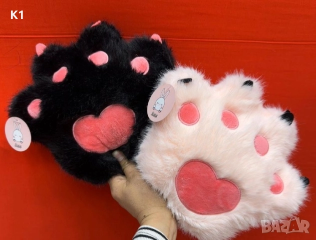 Плюшена играчка котешка лапа 30см, Cat Paw Taba , снимка 4 - Плюшени играчки - 52594085