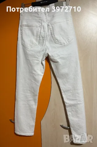 Бели дънки , снимка 2 - Дънки - 47295442