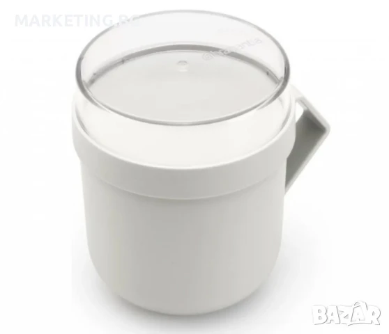 Чаша с капак Brabantia Make&Take, снимка 11 - Чаши - 50469524
