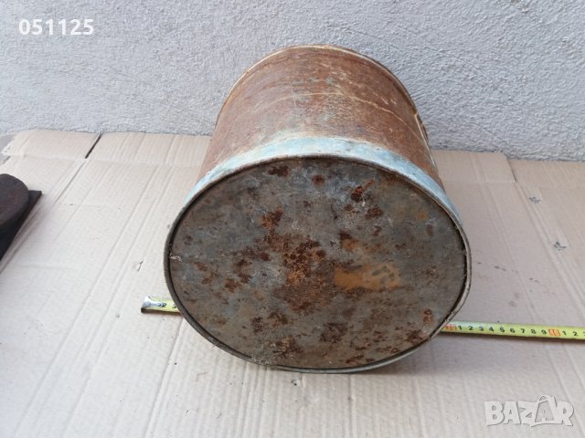 стар гюм за мляко - метален - 8 литра , снимка 12 - Антикварни и старинни предмети - 34996326