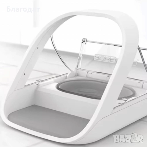 Интелигентна купа за хранене с капак, която се отваря само за „правилното“ животно SureFeed Microchi