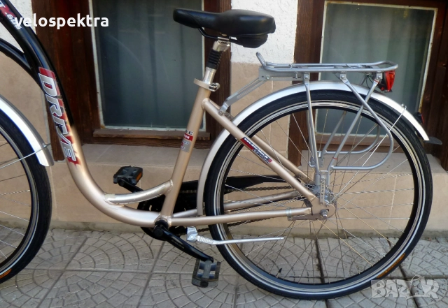 ДРАЙВ ! 28 цола капли ! Алуминиев- елегантен ! Шимано Нексус-7 Германия!, снимка 6 - Велосипеди - 52219157