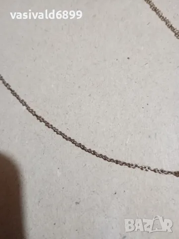 Сребърно синджирче , снимка 3 - Колиета, медальони, синджири - 48231050