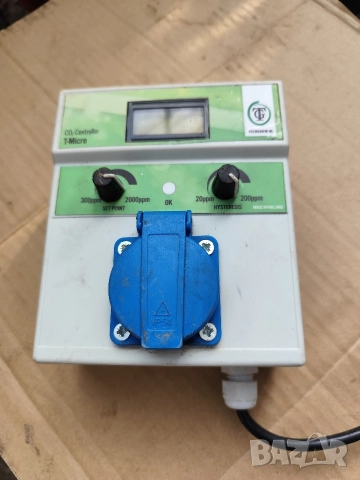 Професионален CO2 Контролер TechGrow T-Micro , снимка 2 - Градински инструменти - 52919060