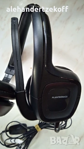 Слушалки Plantronics Audio 355, черен - 79730-05, снимка 6 - Слушалки и портативни колонки - 51308104