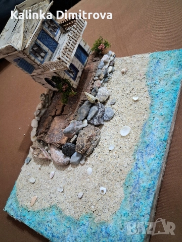 Макети на къщи-ръчна изработка., снимка 18 - Декорация за дома - 52870976