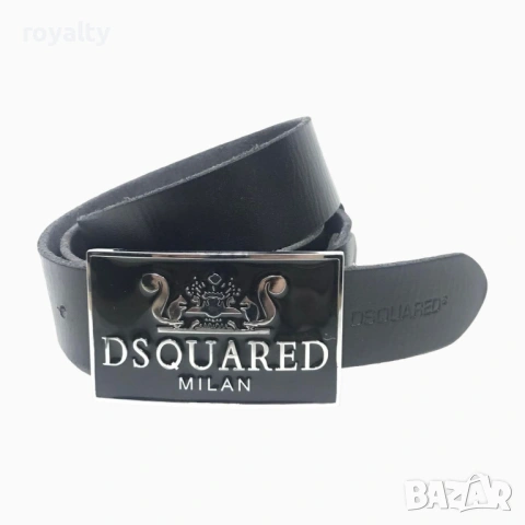 DSQUARED2 Нов Мъжки Колан Естествена Кожа 