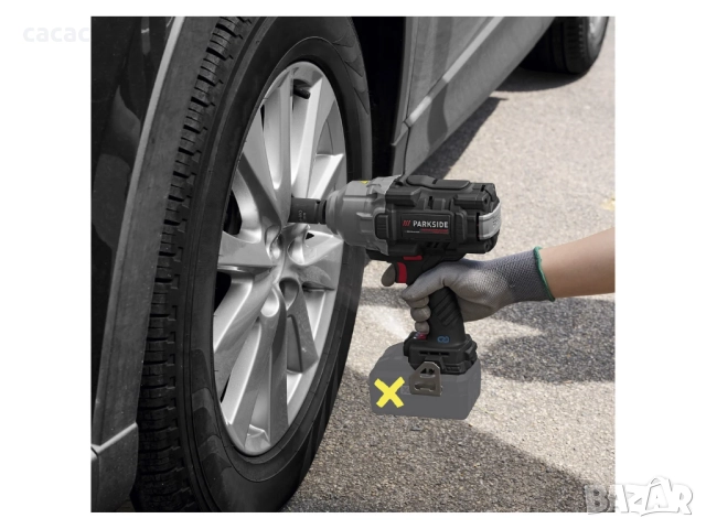 PARKSIDE PERFORMANCE 1898Нм акумулаторен гайковерт PASSP 20-Li , снимка 2 - Винтоверти - 51939656