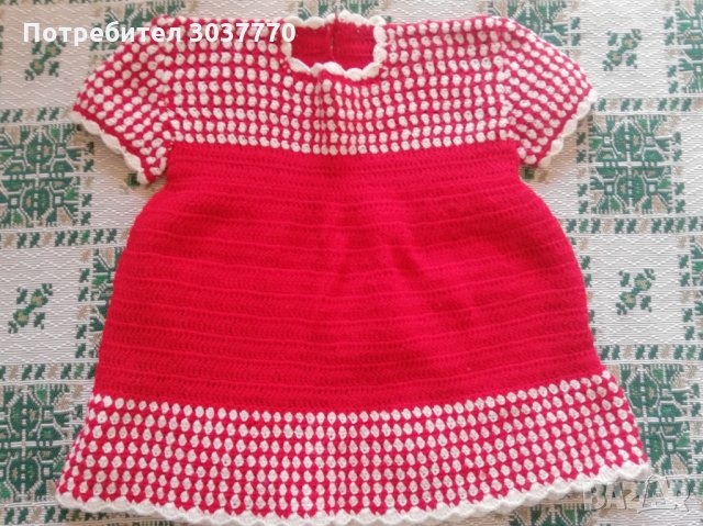 Ръчно плетиво, снимка 1 - Бебешки рокли - 32476871