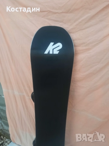 Сноуборд K2 Broadcast 153см. с автомати, снимка 9 - Зимни спортове - 52441352