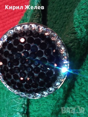 ШАРМАНТНА ФЕШЪН АРТ КРИСТАЛНА СРЕБЪРНА ОБЕЦА СРЕБРО 925 ДИЗАЙНЕРСКИ МОДЕЛ 40131, снимка 2 - Обеци - 42474377