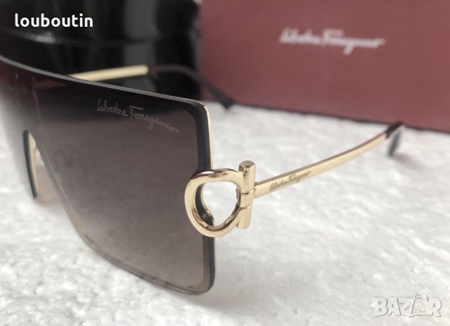 Salvatore Ferragamo 2020 мъжки слънчеви очила дамски унисекс, снимка 8 - Слънчеви и диоптрични очила - 28434055