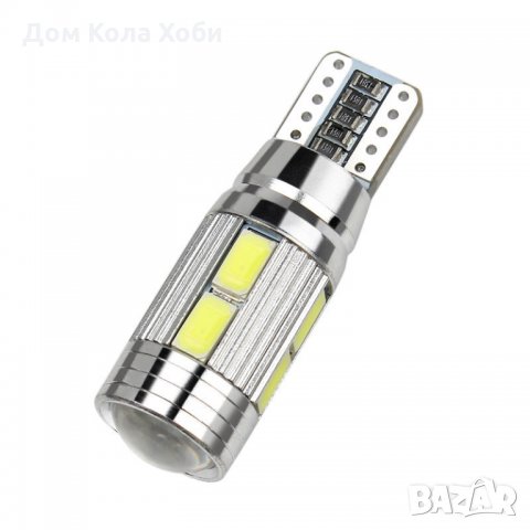  Canbus 5630 LED No error  10 smd T10, W5W , снимка 3 - Аксесоари и консумативи - 27297677