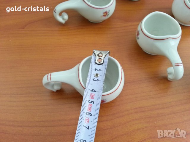 Антикварни порцеланови чашки кратунки 55г, снимка 6 - Антикварни и старинни предмети - 28448668