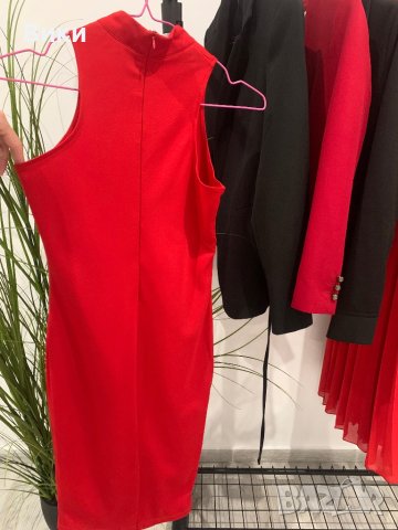 Червена рокля, снимка 12 - Рокли - 43501082