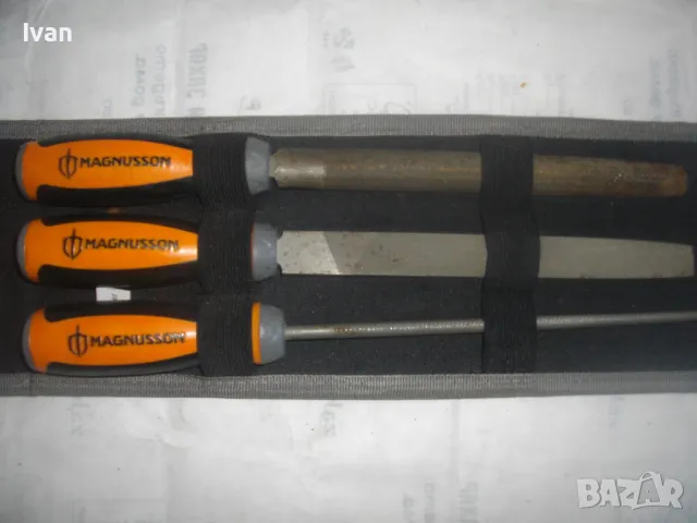 ШВЕДСКИ ОРИГИНАЛЕН НОВ КОМПЛЕКТ 3 бр. РЪЧНИ ПИЛИ ВИСОК КЛАС MAGNUSSON, снимка 14 - Други инструменти - 48561487