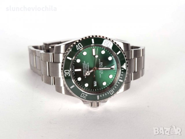 Rolex Submariner Hulk 40mm Часовник, снимка 4 - Мъжки - 32581326