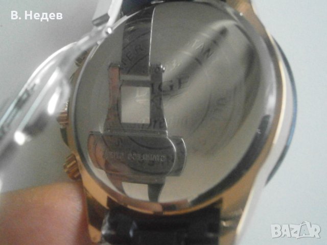 LIGE, chronograph, чисто нов! XXL - 44мм каса! ТОП!, снимка 8 - Мъжки - 44125065