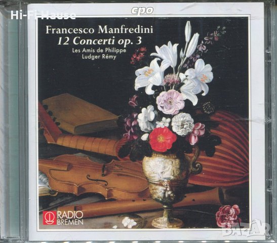 Francesco Manfredini 12 Conceri op 3, снимка 1 - CD дискове - 34585041