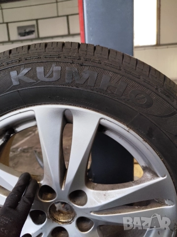 Джанта  с Гума (патерица)- Hyundai Santa fe-2010г, снимка 6 - Части - 52364098