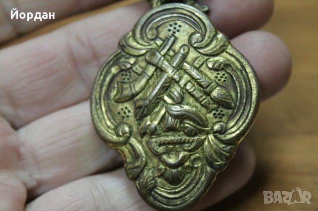 Детски сребърни пафти с живачна позлата , снимка 8 - Антикварни и старинни предмети - 34975519