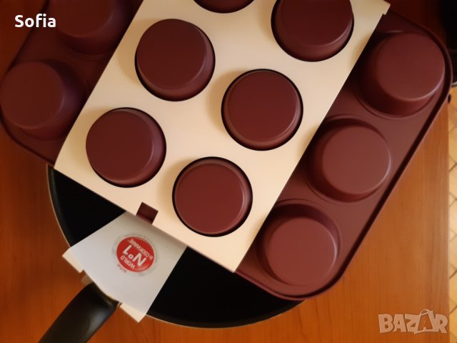 НОВИ отстъпка:УОК тиган Тефал и МЪФИНИ/Тарталети форма, снимка 4 - Съдове за готвене - 32579678