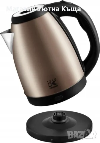 НОВА НЕМСКА Електрическа кана Kalorik с ГАРАНЦИЯ, снимка 3 - Кани - 49677455