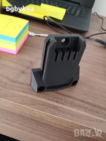 Стойки за стена за батерии и машини Parkside x20v, снимка 7 - Бормашини - 48912972