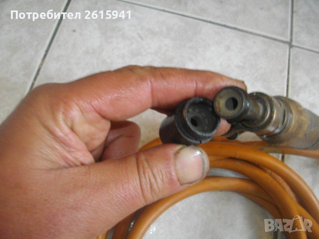 PERKEO-Газова Горелка 285мм/Маркуч 5 м/Бронз Редуцир Вентил-Немска-Работи На Газ Пропан-Бутан, снимка 18 - Други инструменти - 40074780