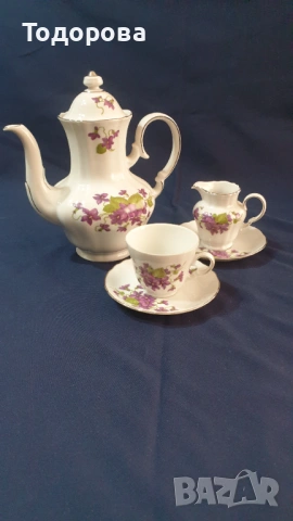 Порцеланов сет теменужки - Бавария