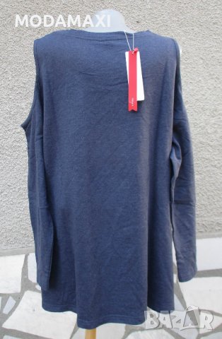 4XL  Нова блуза Sheego  голи рамене , снимка 5 - Блузи с дълъг ръкав и пуловери - 38710599