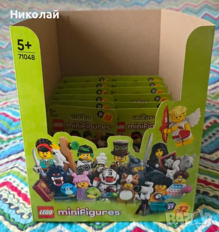 Пълна серия колекционерски LEGO минифигурки от серия 27 - нови и запечатани