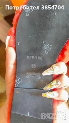 Hermes Oran sandals Ермес Оран 37/38, снимка 16 - Други - 52489579